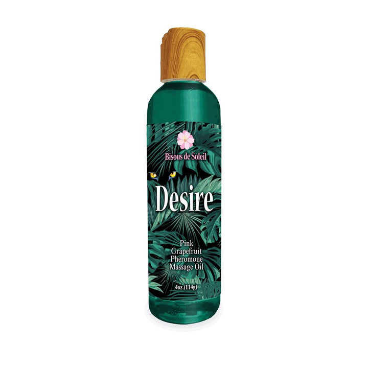 Desire Pheromone Massage Oil  - Pink Grapefruit Scented - 118ml