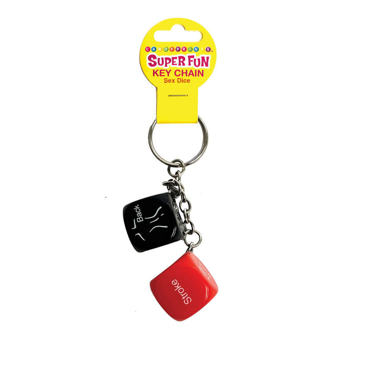 Super Fun Key Chain - Sex Dice