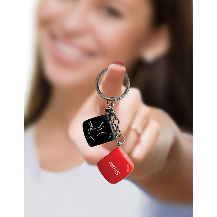 Super Fun Key Chain - Sex Dice