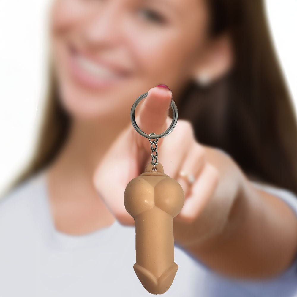 Super Fun Key Chain - Squishy Penis