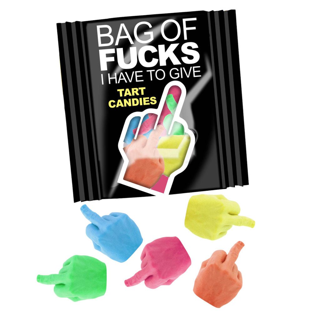 Bag Of Fucks I Have To Give - Fruit Flavoured Lollies - Bag of 25