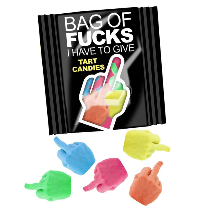 Bag Of Fucks I Have To Give - Fruit Flavoured Lollies - Bag of 25