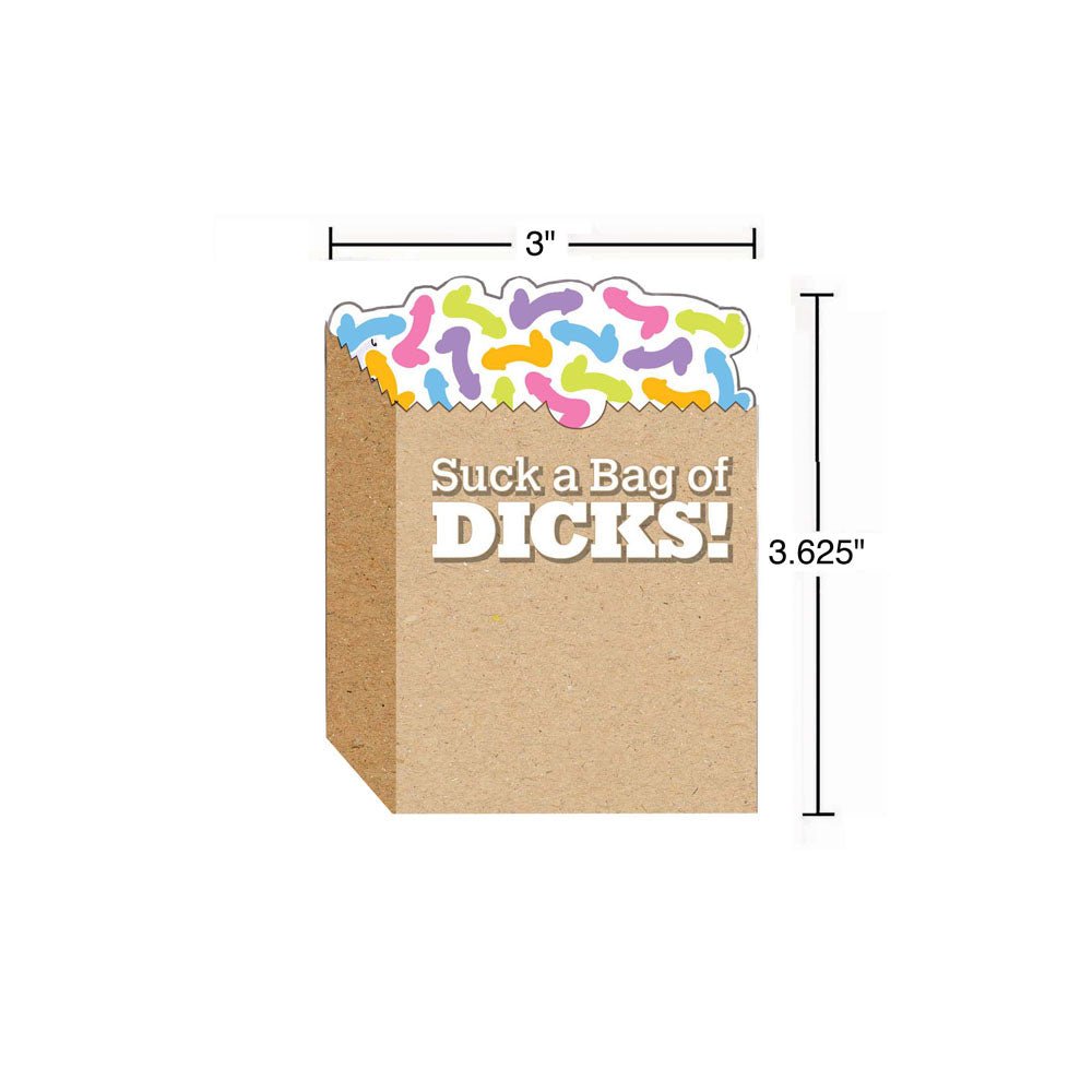 Suck A Bag Of Dicks! Sticky Notes - 100 Pack