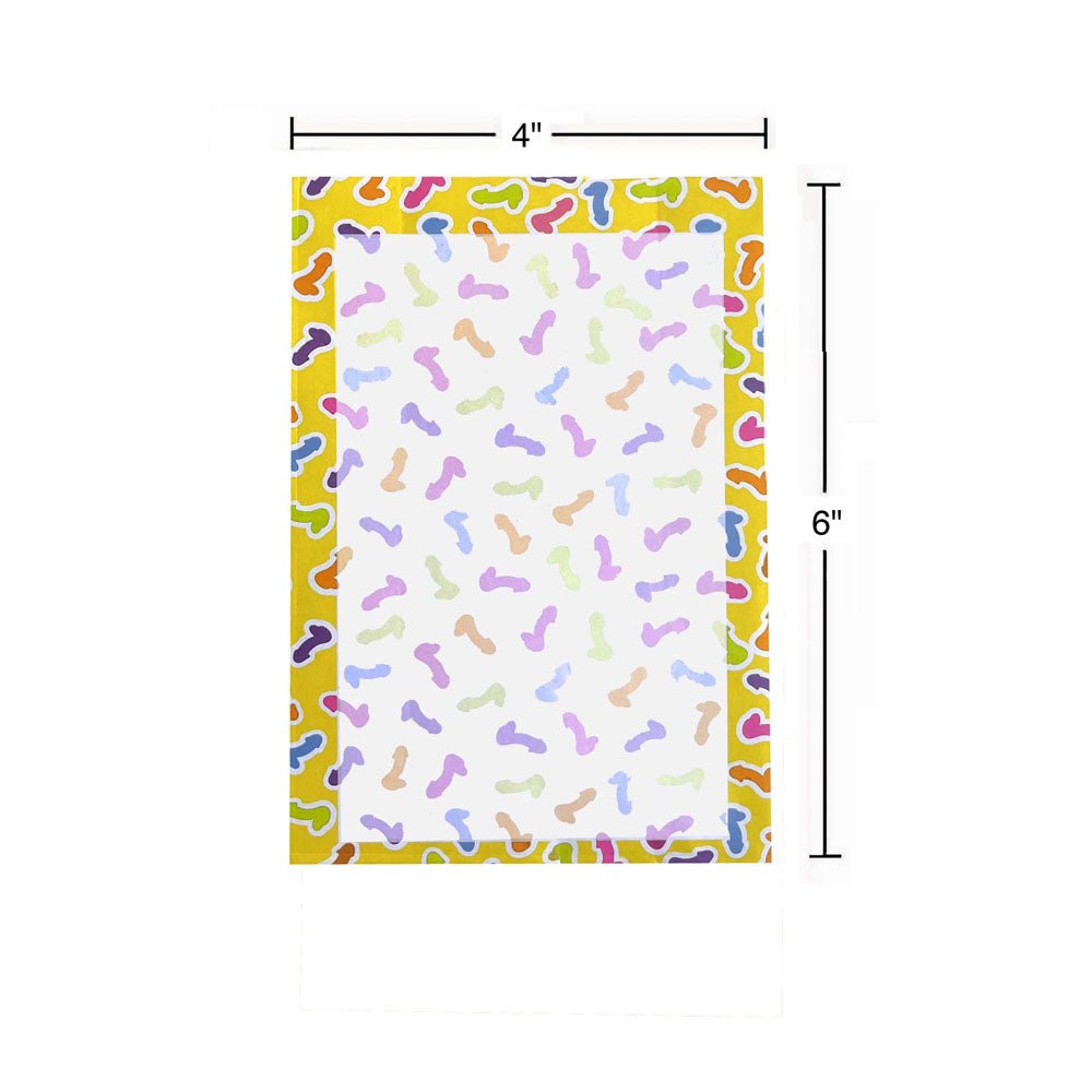 Super Fun Penis Notepad - 100 Pages