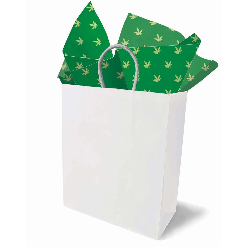 Cannabis Leaf Tissue Paper Sheets - 6 Pack