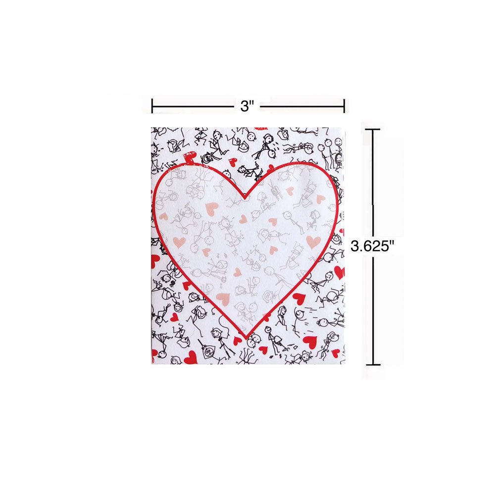 Naughty Stick Figure Sticky Notes - 100 Pack