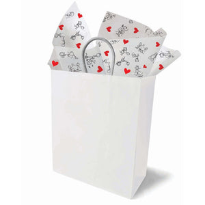Naughty Stick Figure Tissue Paper Sheets - 6 Pack