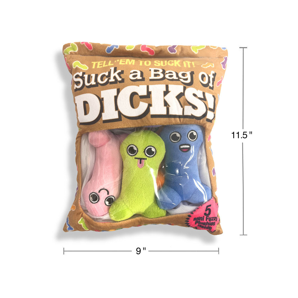 Suck A Bag Of Dicks Plushy Pillows - Set of 5