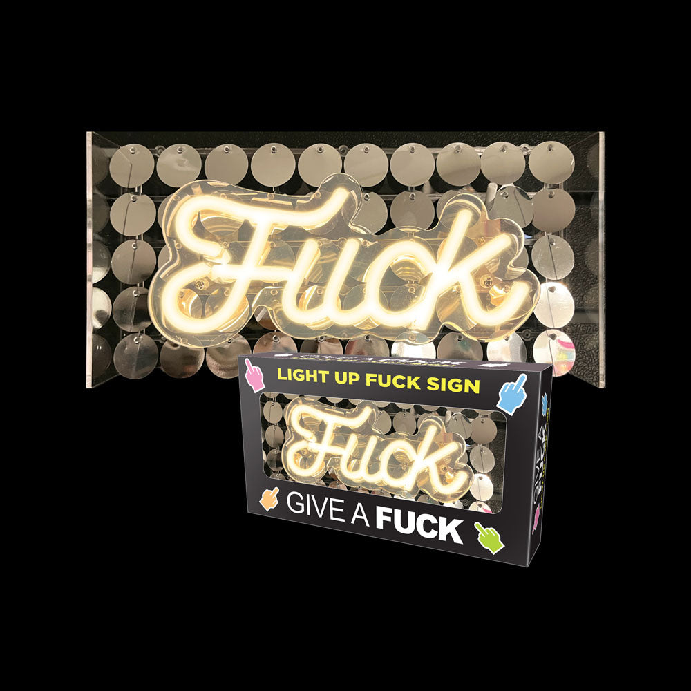 Fuck Neon Light Novelty Sign