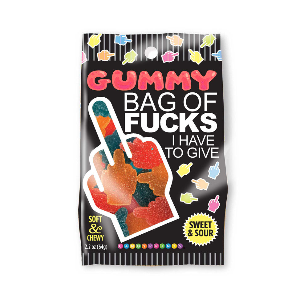 Gummy Bag Of Fucks I Have To Give Lollies 64gr Bag