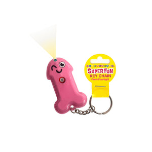 Super Fun Pink Penis Novelty Keychain