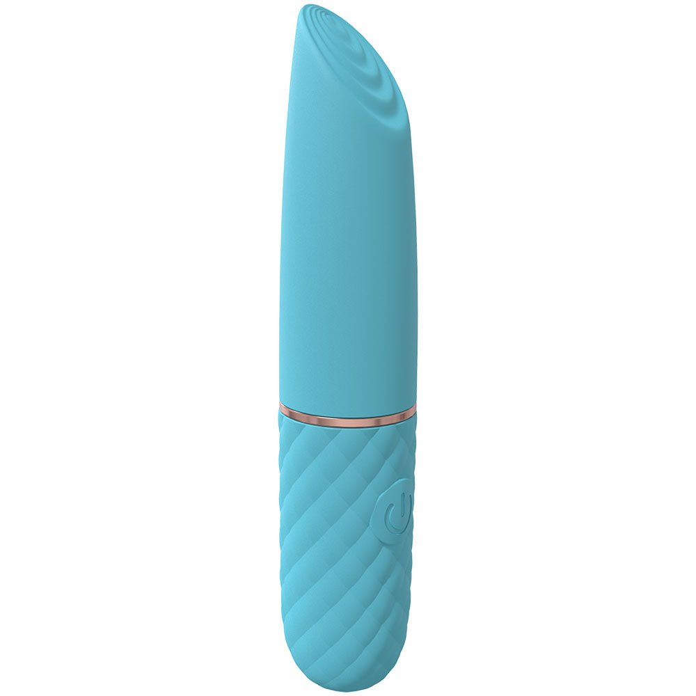 Loveline Beso - Mini Lipstick Vibrator -  Blue