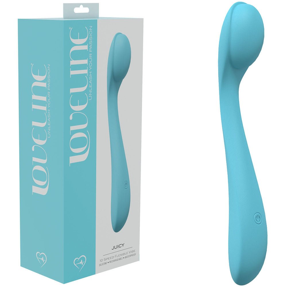 Loveline Juicy Vibrator - Blue