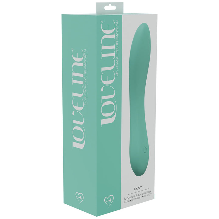 Loveline Lust Flexible Vibrator - Green