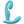 Loveline Bliss Vibrator - Blue