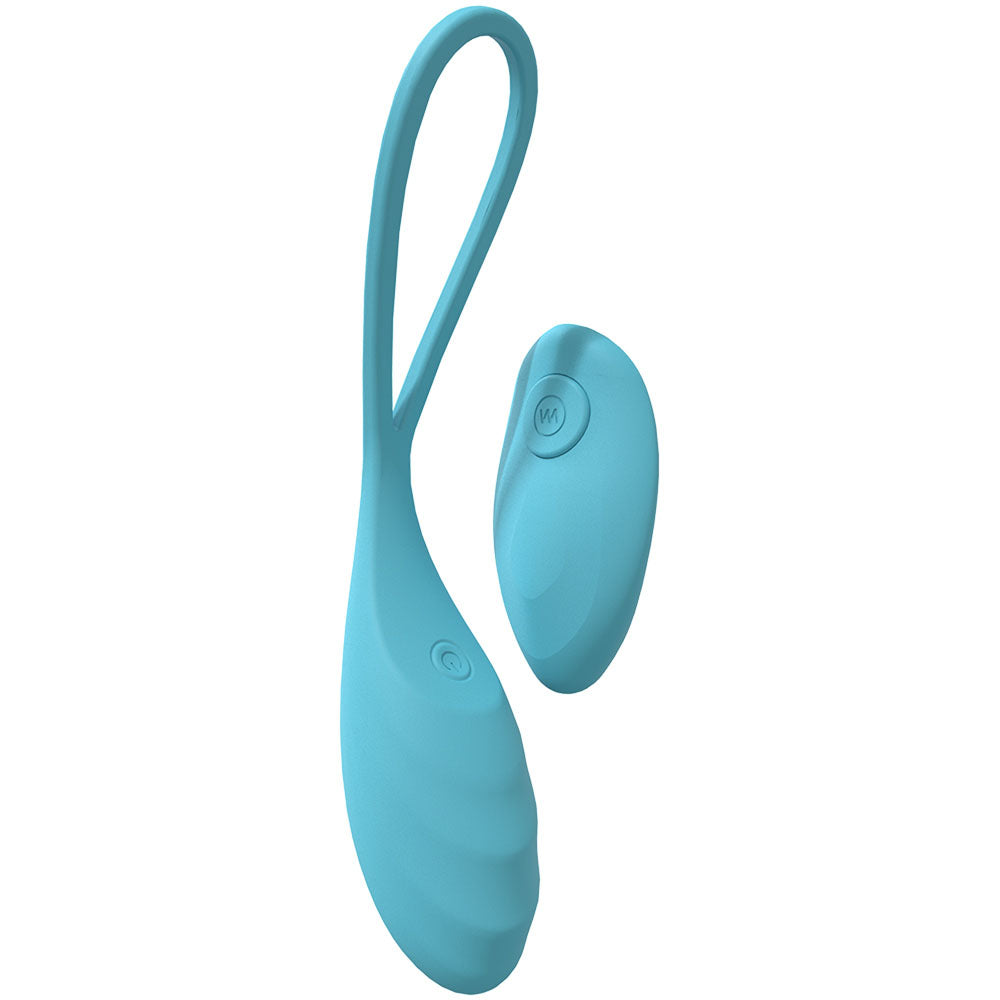 Loveline Passion - Vibrating Egg with Wireless Remote -  Blue