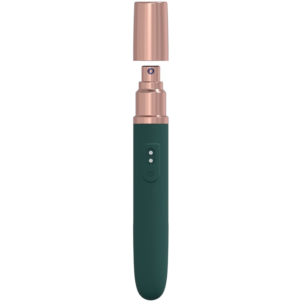 Loveline The Traveler - Vibrator with Lube Applicator - Green