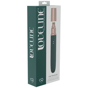 Loveline The Traveler - Vibrator with Lube Applicator - Green