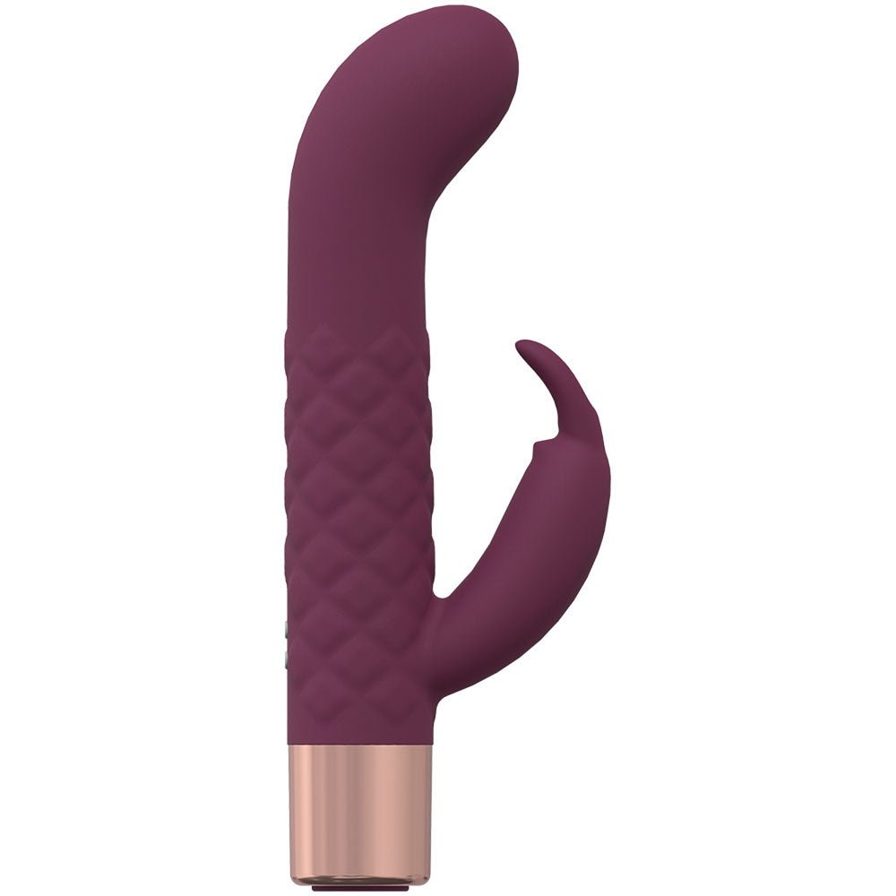 Loveline Devotion Rabbit Vibrators - Burgundy