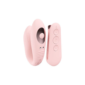 Loveline Charme Dual Motor G-Spot Vibrator with Wireless Remote - Pink