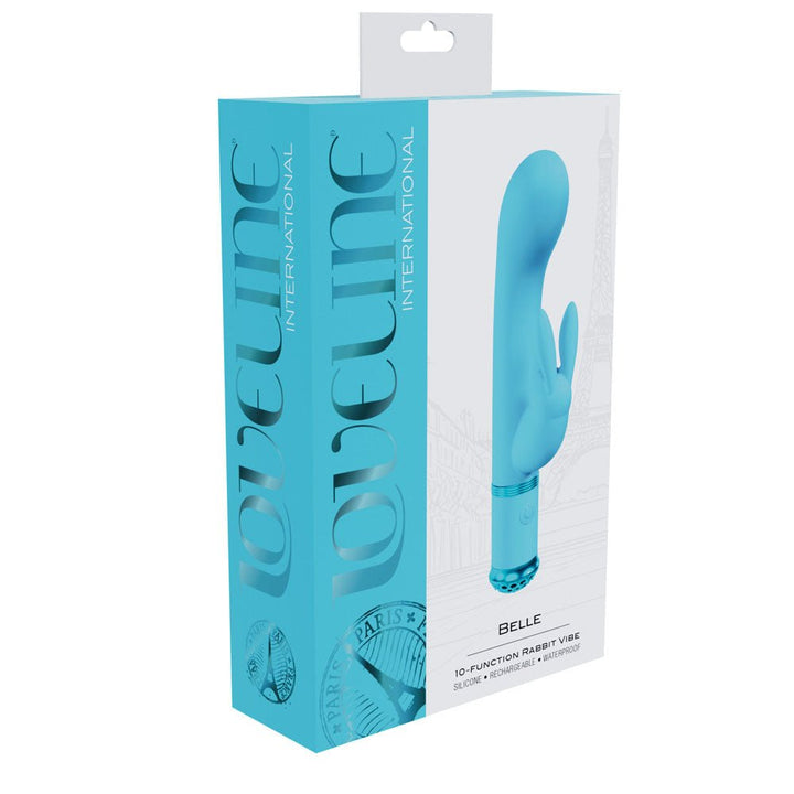 Loveline Belle Rabbit Vibrator - Blue