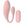 Loveline Wave C-Shaped Vibrator with Remote - Pink