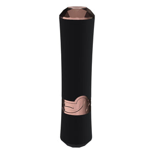 Loveline Dahlia Lipstick Vibrator - Black/Red
