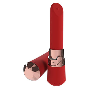 Loveline Dahlia Lipstick Vibrator - Red