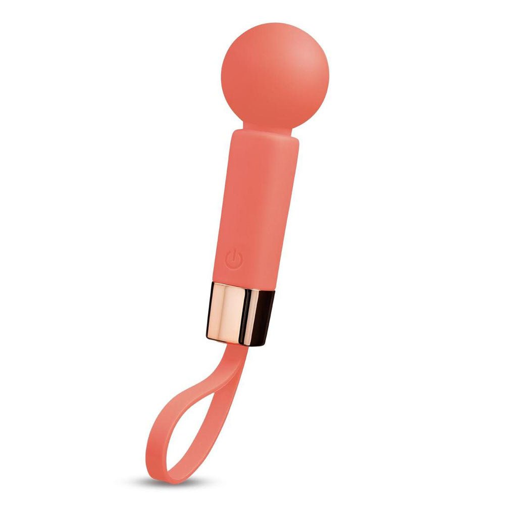 Lapdance Lollipop Mini Pocket Wand Massager - Pink