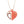 Lapdance Heart Pendant Necklace Vibrator - Pink/Rose