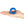 Pinnacle Pro Deep Rib Grip Cock Ring - Blue