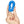 Pinnacle Pro Ridge Bump Cock Ring - Blue