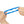 Pinnacle Pro Ridge Bump Cock Ring - Blue