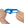 Pinnacle Pro Trio Grip Enhancer -  Cock & Balls Ring - Blue