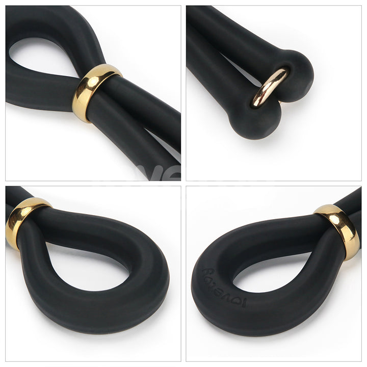 Pinnacle Pro Anyfit Stretcher - Black Adjustable Cock Ring