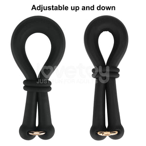 Pinnacle Pro Anyfit Plus Stretcher - Black Adjustable Cock Ring