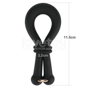Pinnacle Pro Anyfit Plus Stretcher - Black Adjustable Cock Ring
