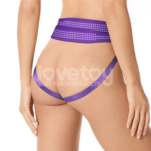 Ingen Easy Adjustable Strap-On Harness - Purple