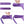 Ingen Easy Adjustable Strap-On Harness - Purple