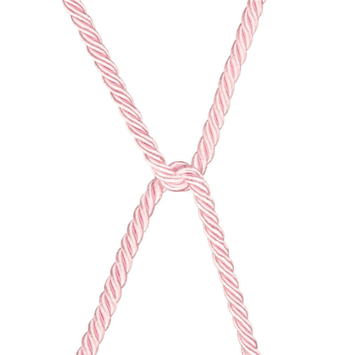 Rebellion Reign Silky Pink Bondage Rope - 10 mtrs