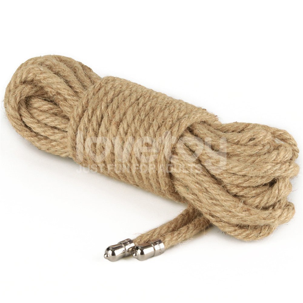 Rebellion Reign Hemp Rustic Bondage Rope - 10 Mtrs