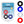 LEVELZ Multicolour Cock Ring Set 