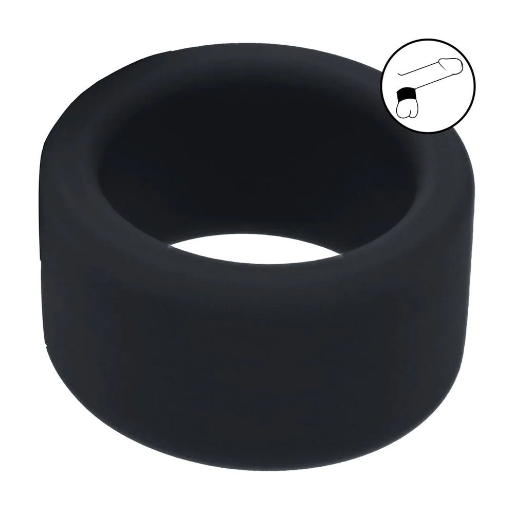 LEVELZ Liquid Silicone Ball Strap - M - Black