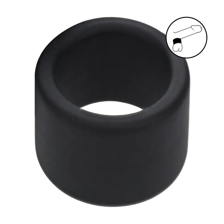 LEVELZ Liquid Silicone Ball Strap - L - Black