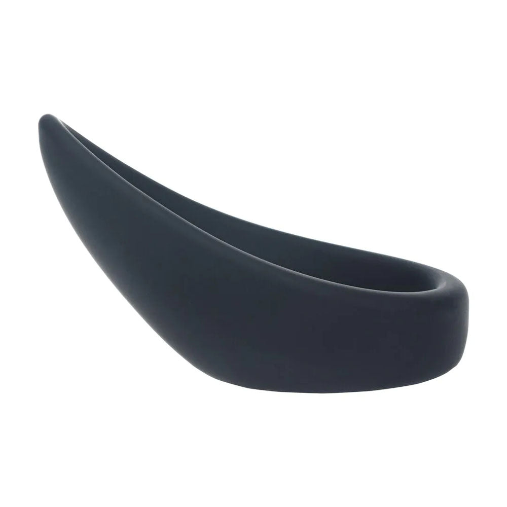 LEVELZ Teardrop Silicone Cock Ring - Black