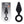 LEVELZ Silicone Anal Plug Large with Loop - Black