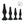 LEVELZ Slim Silicone Anal Plug Kit - Set of 4 Sizes - Black