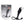 LEVELZ Rippled with Hard Loop Medium Prostate Massager - Black