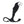 LEVELZ Rippled with Hard Loop Large Prostate Massager - Black