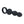 LEVELZ Beaded Silicone Anal Probe with Loop - Black